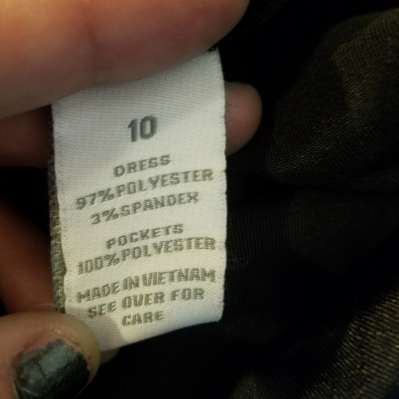 DRESSBARN DRESS BARN Black Size 10 Dress - Picture 5 of 6